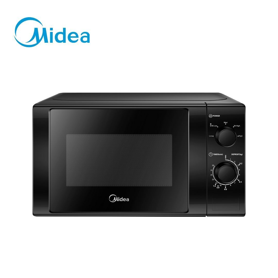 Surprisingly Friendly Midea 20L Black Mechanical Microwave Oven