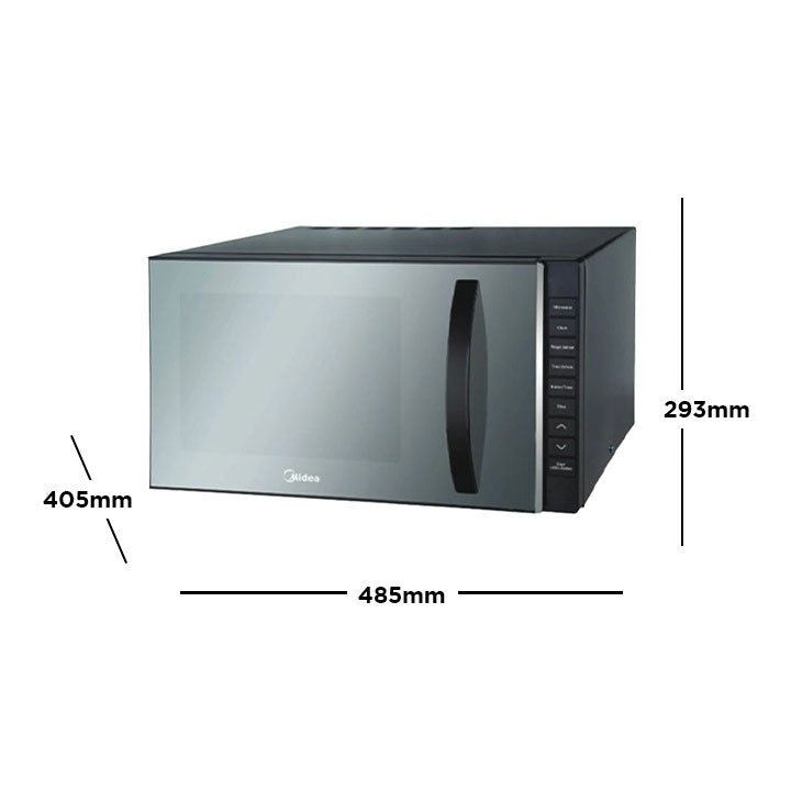 Midea 24L Black Digital Control Microwave Oven