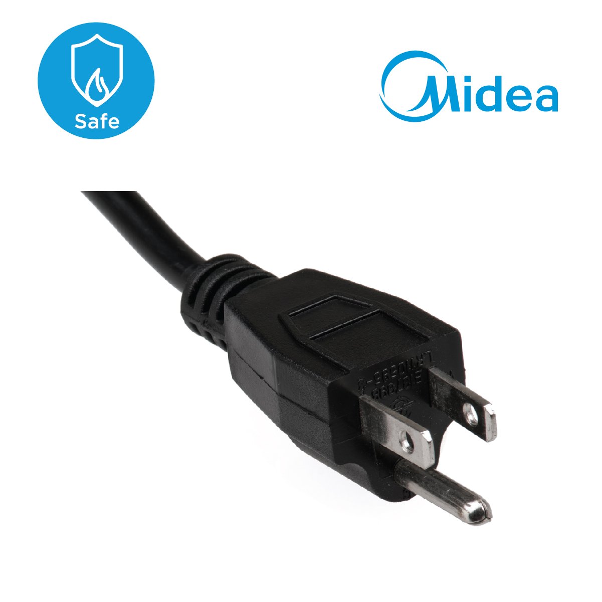 Midea 60cm Black Gas Range (4 Gas Burners)