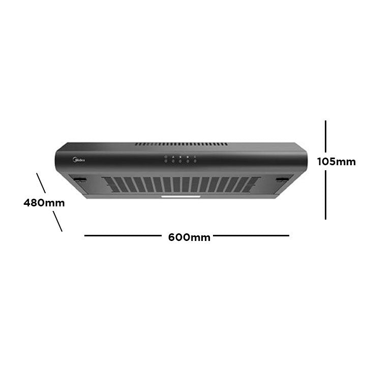 Midea 60cm Range Hood