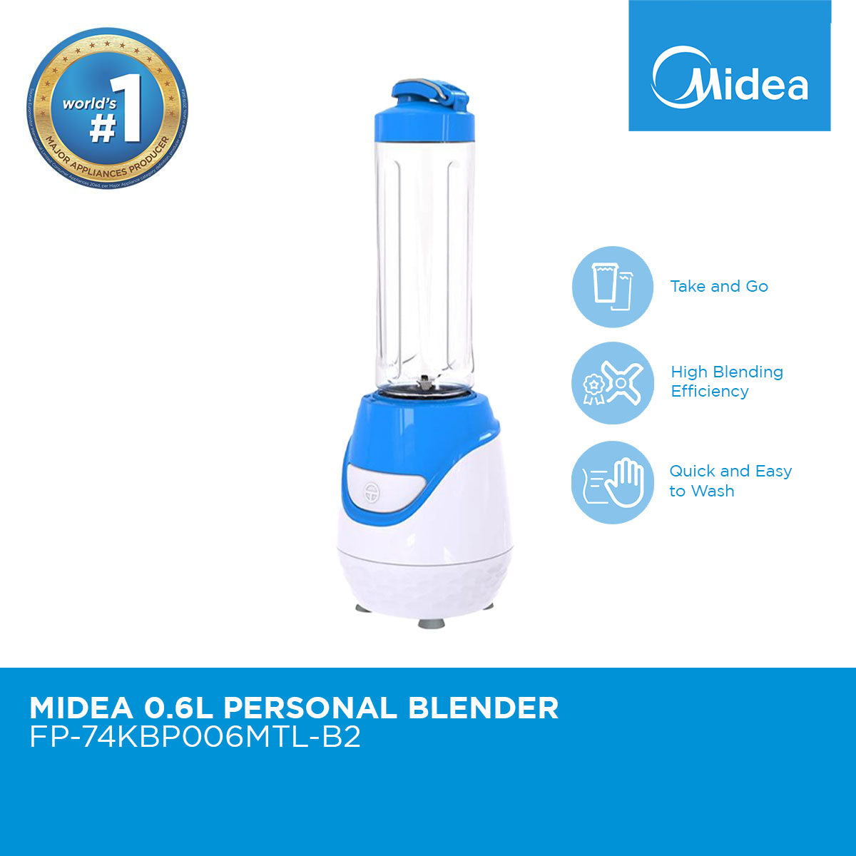 Midea 0.6L Personal Blender