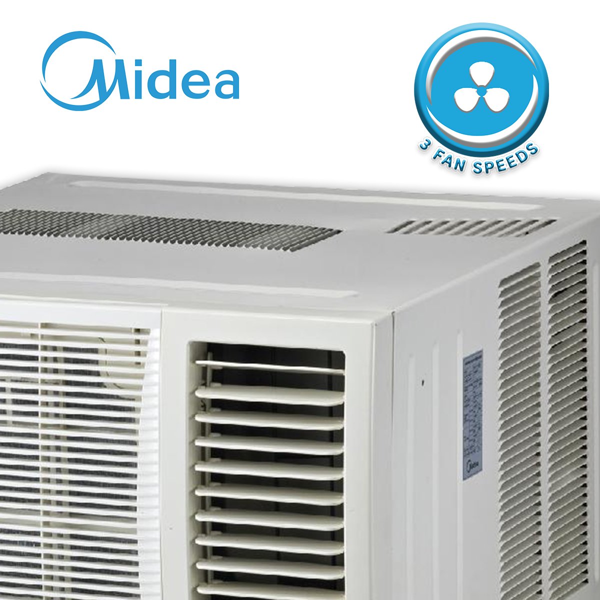 Midea 0.8HP Window Type Non Inverter Aircon - Manual