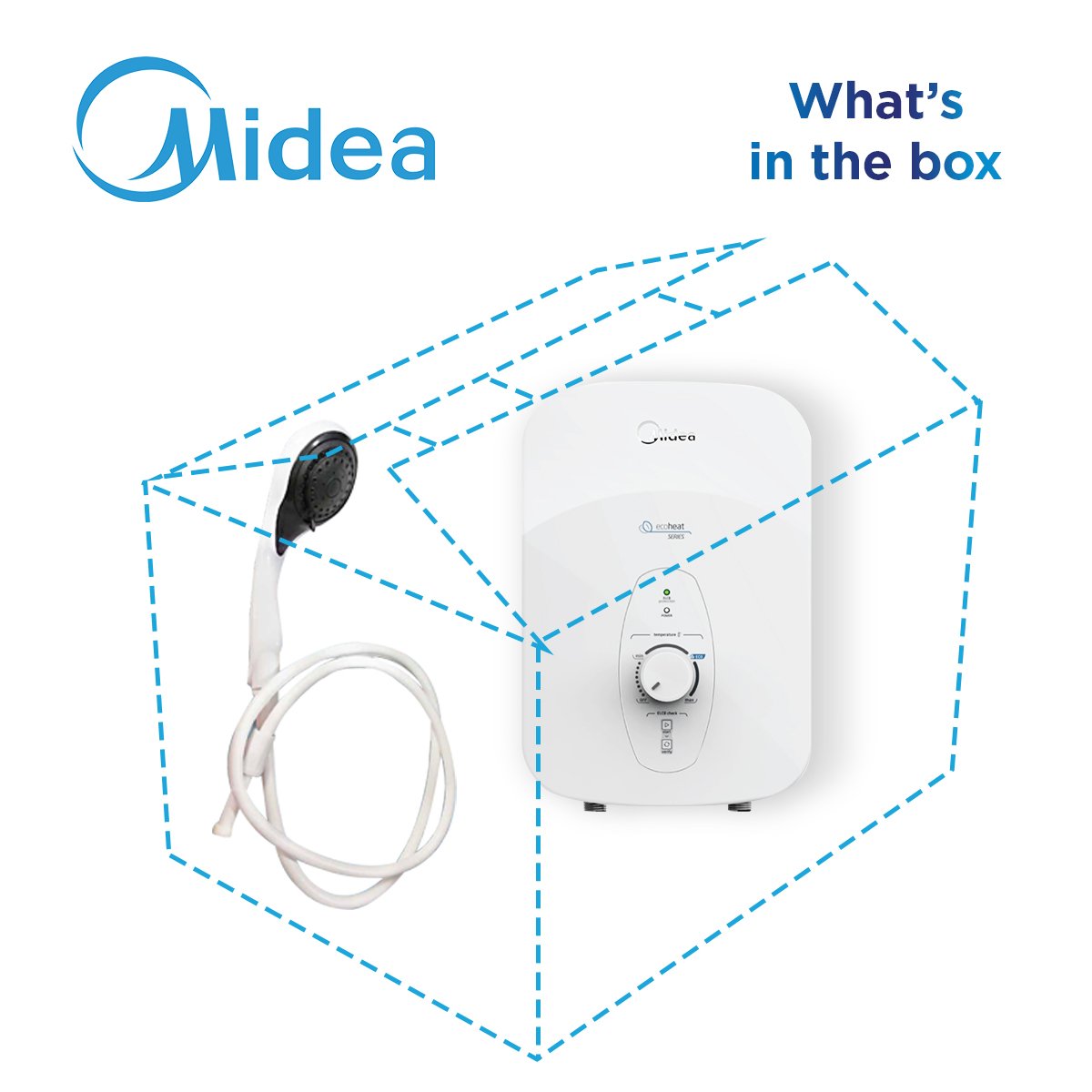 Midea Mechanical Shower Heater