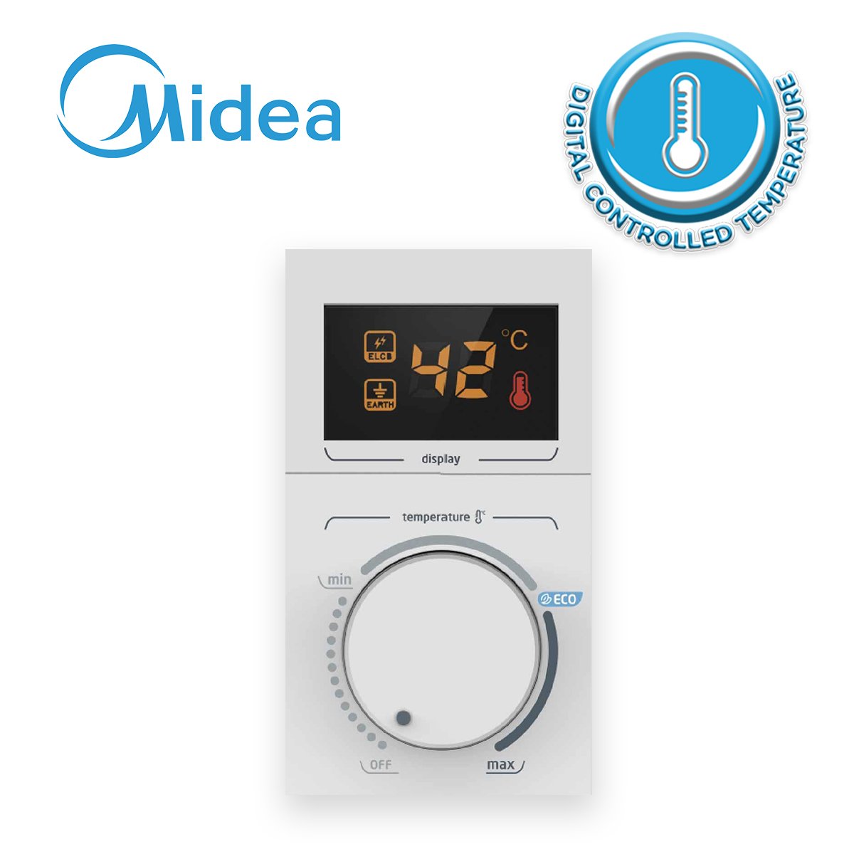 Midea Digital Display Shower heater