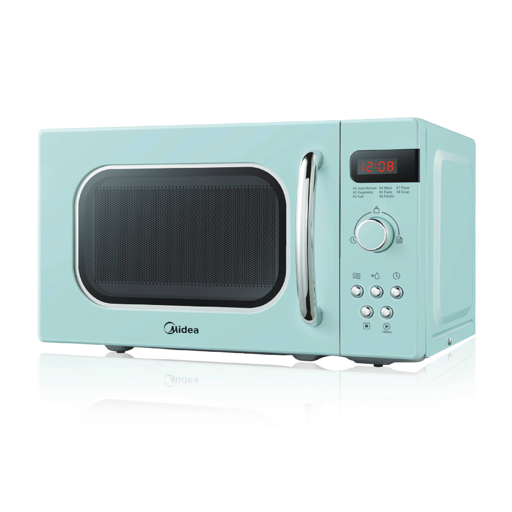 Midea 20L Light Blue Digital Control Microwave Oven