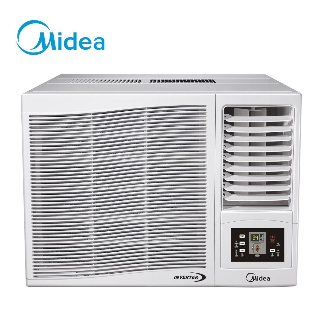 Midea 1.5 HP Window Type Inverter Aircon - Remote Controlled