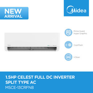 Midea 1.5hp CELEST HW Inverter R32 AC