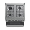 Surprisingly Friendly MIDEA 60cm 4Gas ( Inox Silver)