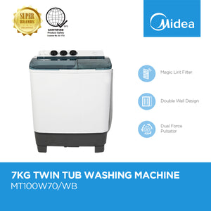 Surprisingly Friendly Midea 7kg Twin Tub Washing Machine