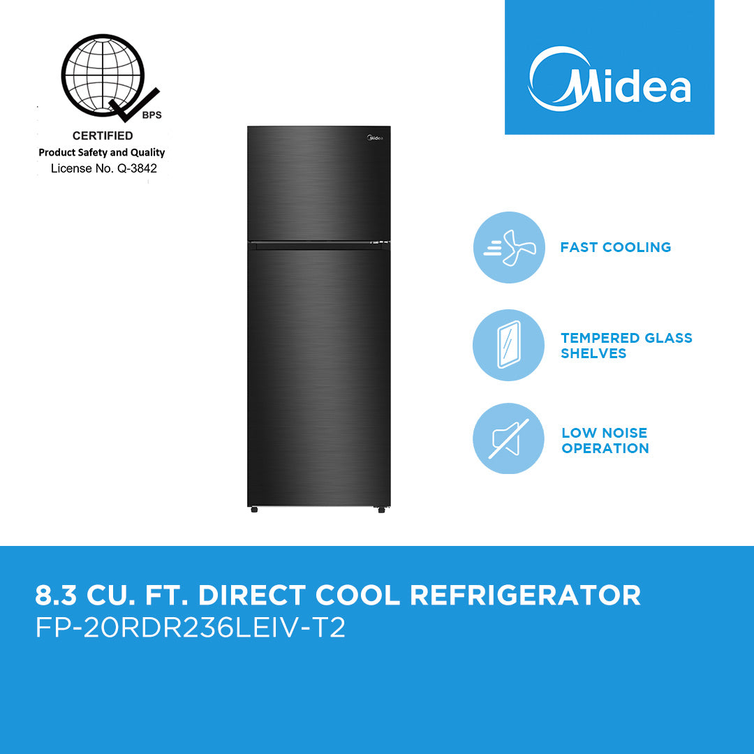 Midea 8.3 cu ft. Inverter Two Door No Frost Refrigerator