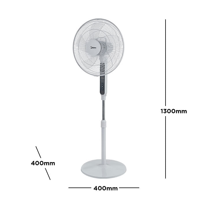 Surprisingly Friendly Midea 5 Blades Timer and DC Inverter Fan