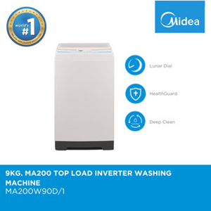 Surprisingly Friendly Midea 9.0kg Fully Auto Top Load LUNA Inverter WM