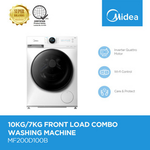 Surprisingly Midea 10/7kg Fully Auto Front Load Combo LUNA Inverter WM