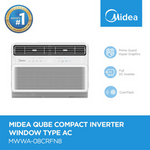 Midea 1.5hp Compact Inverter R32 AC
