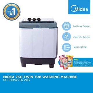 Midea 7kg Twin Tub Washing Machine