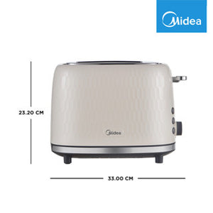 MIDEA 2-SLICE BREAD TOASTER
