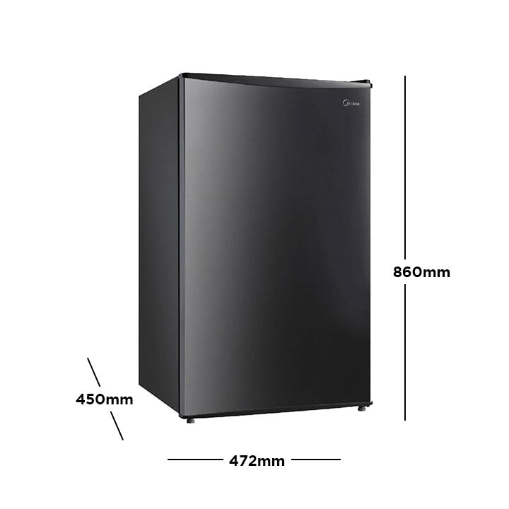 Surprisingly Friendly Midea 3.3 cu. ft. Mini Bar Refrigerator with Mechanical Temperature Control