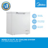 Midea 5 Cu.Ft. Chest Freezer