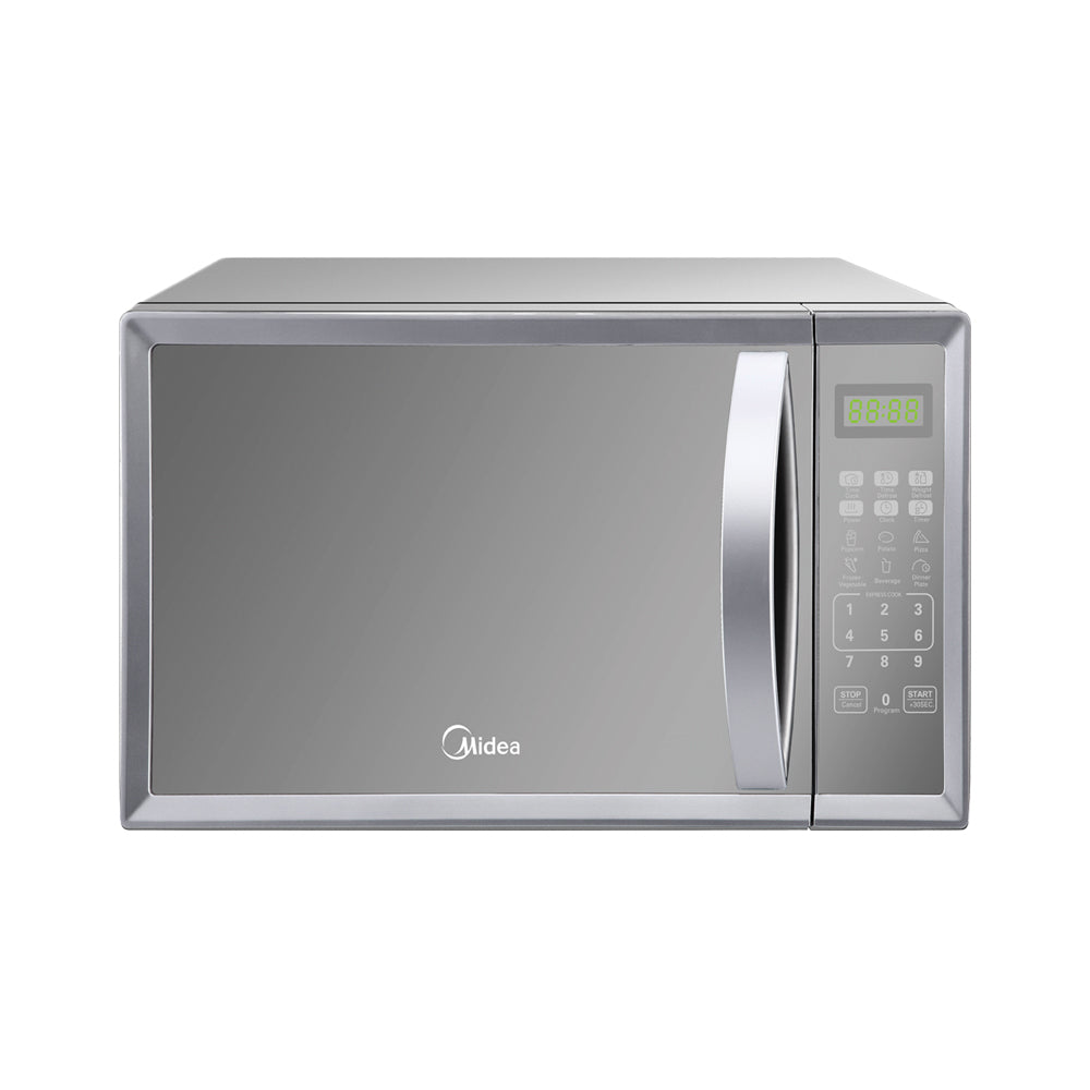 Midea 20L Silver Digital Microwave Oven