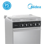 Surprisingly Friendly Midea 50cm Black Gas Range (2 Gas Burners + 2 Hot Plates)