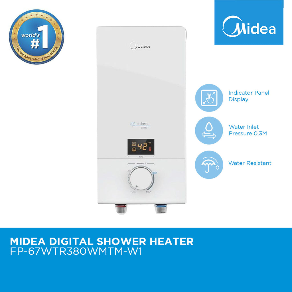 Midea Digital Display Shower heater