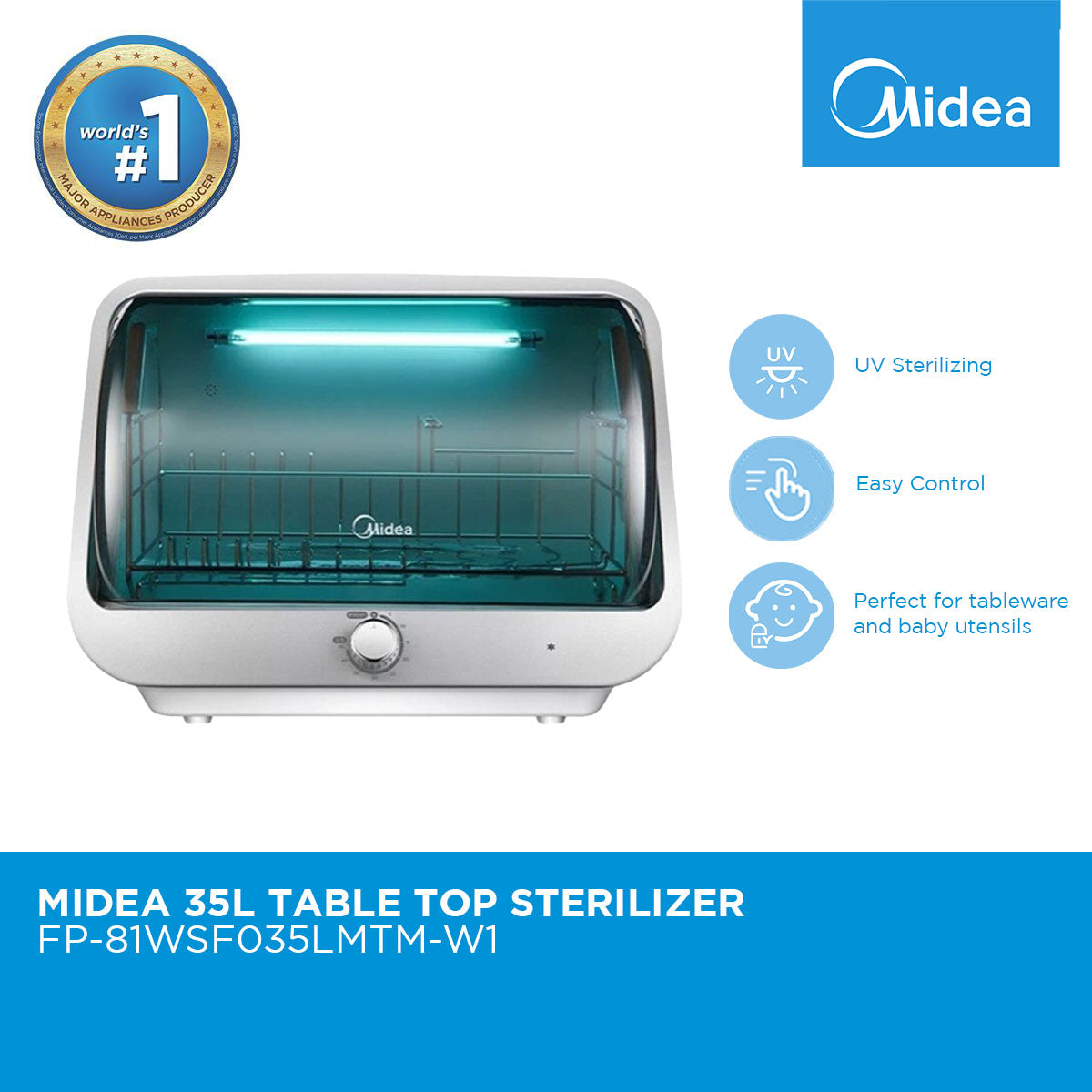 Midea 35L table top Sterilizer