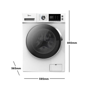 Surprisingly Friendly Midea 10/7Kg Fully Automatic Front Load Combo Washing Machine