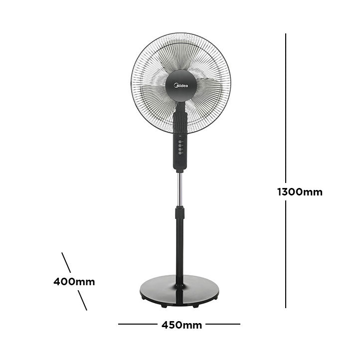 Midea 2-in-1 Convertible Electric Fan