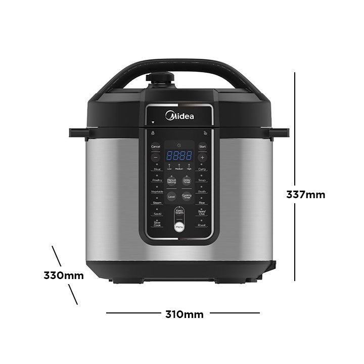 Midea 12-in-1 InnerChef 5.7L Multi-Cooker with Pressure Cooker Function